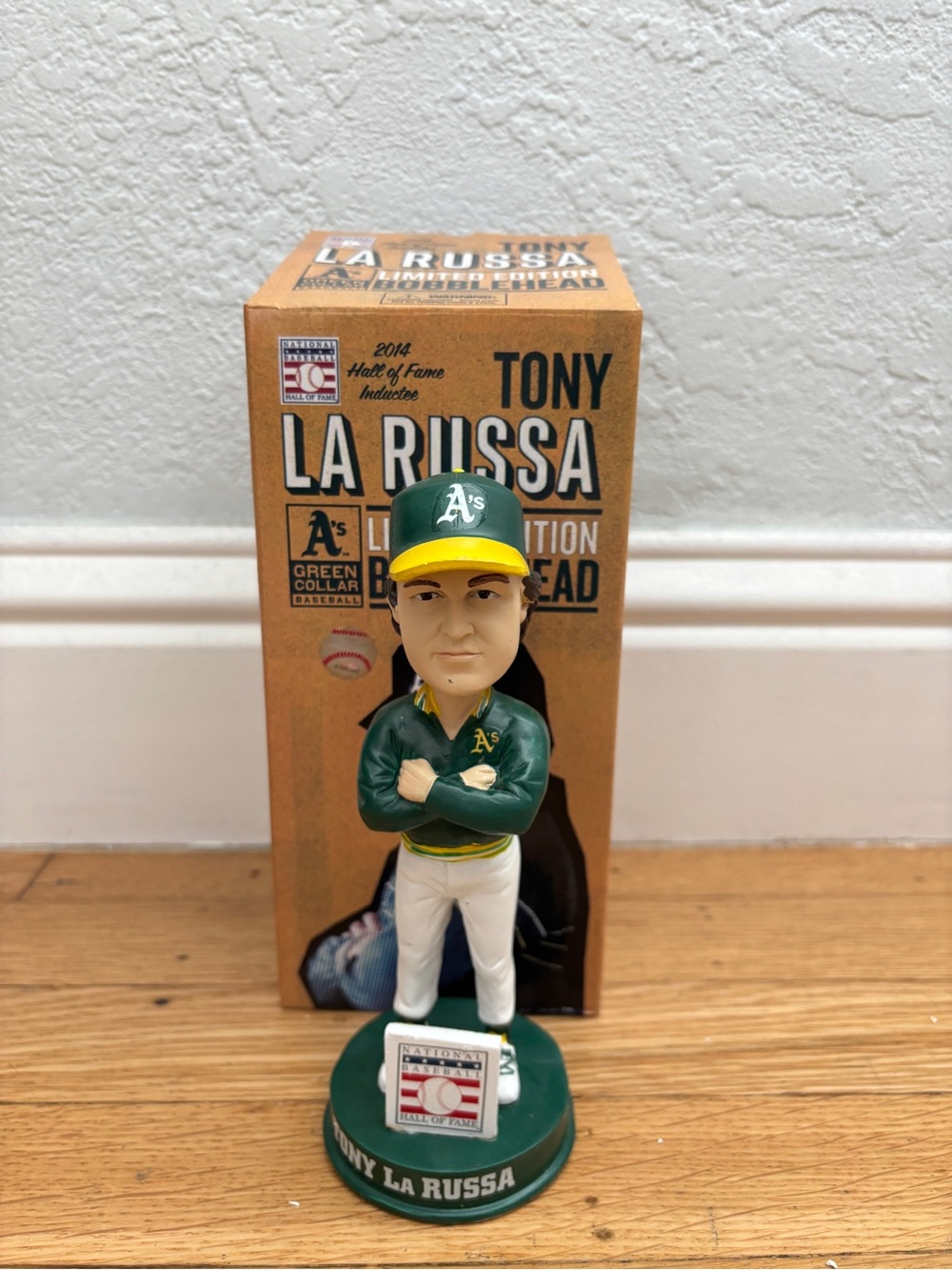Oakland Athletics A’s Tony La Russa Bobblehead 2014 SGA